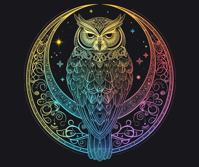 Featured image for Design: Mystic Guardian: The Lunar Owl